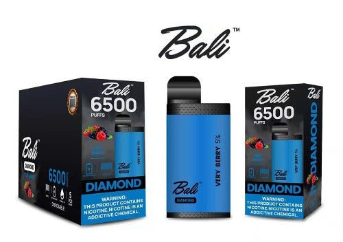 Bali Diamond Disposable Vape Very Berry 3 Pack - Smoking Vibes