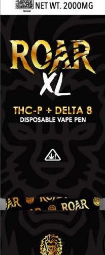 Roar XL 2000mg THC-P + Delta 8 Disposable Vape - Smoking Vibes 