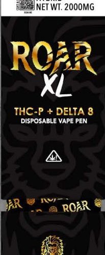 Roar XL 2000mg THC-P + Delta 8 Disposable Vape - Smoking Vibes 