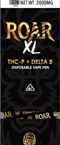 Roar XL 2000mg THC-P + Delta 8 Disposable Vape - Smoking Vibes